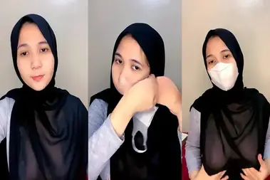 Rani Hijabers Pakai Baju Transparan Pamer Dada Indah poster